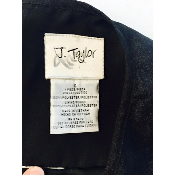 J. Taylor ColorBlock Sleeveless Pleated Dress NEW - Picture 5 of 6